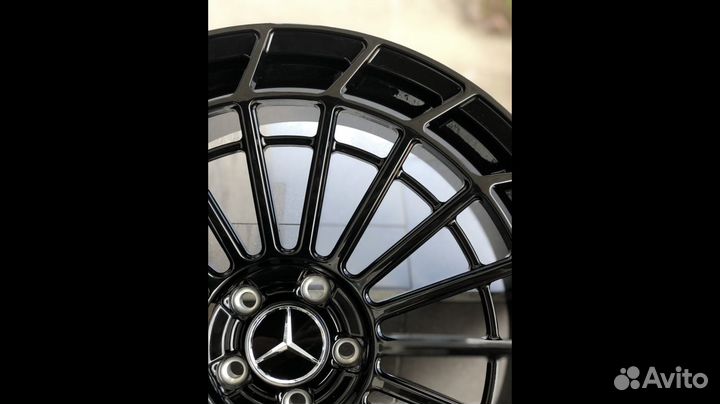 Кованые диски на Mercedes S-class