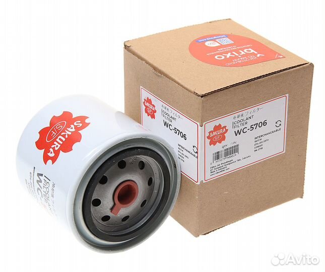 Фильтр caterpillar komatsu системы охлаждения saku