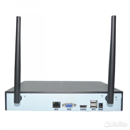 Комплект видеонаблюдения Wi-Fi: 4 камеры 3Мп, NVR