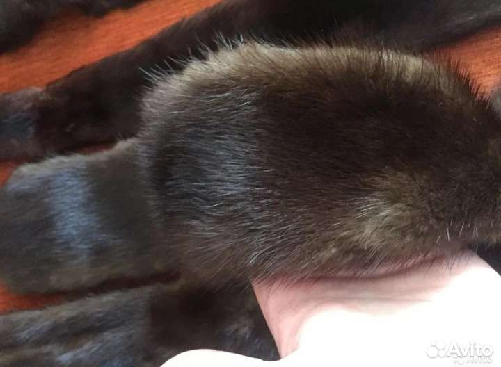Мех норки новый (есть воротники двойные, новые)