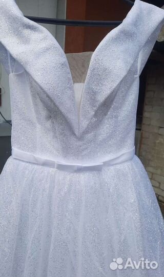Свадебное платье 44 48 пышное