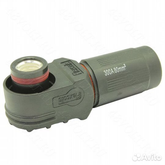 Flexcoils (SurLok) вилка черная 300A (Ф12-80mm2)