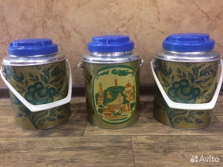 Термос на 3 литра для мороженного и горячих продук