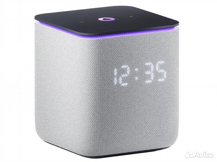 Умная колонка Яндекс Станция Миди с Алисой серый