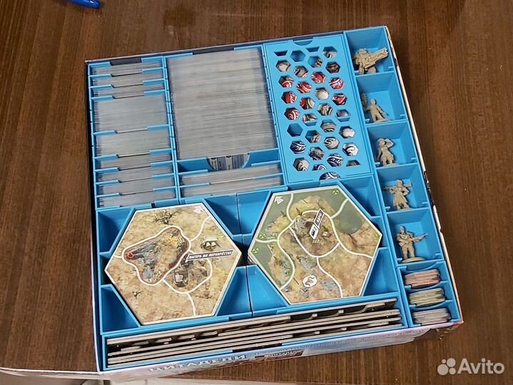 Органайзер для настольной игры Fallout и 2х допов