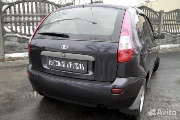 Накладка на задний бампер ваз (LADA) Kalina Хет