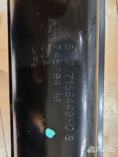 Усилитель заднего бампера бмв х5 е70 2010 г.в