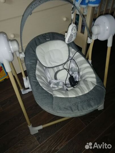 Детские электронные качели для новорожденных