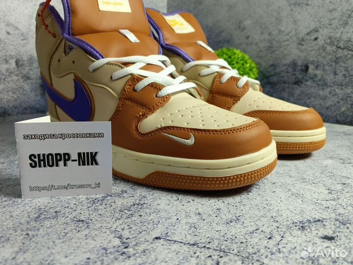 Мужские зимние кроссовки с мехом Nike SB