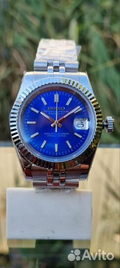 Наручные часы seiko DateJust Blue