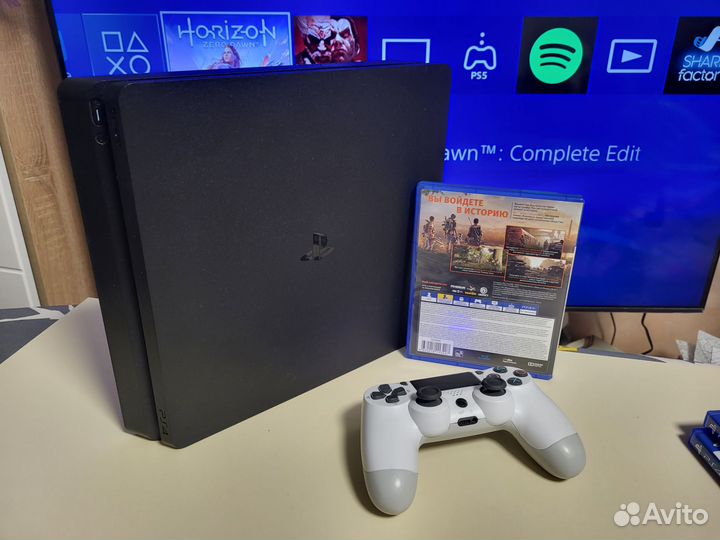 Sony playstation 4 PS4 slim 500gb + игры