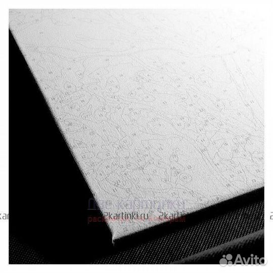 Картина по номерам 40x50 Девушка с большими глазам