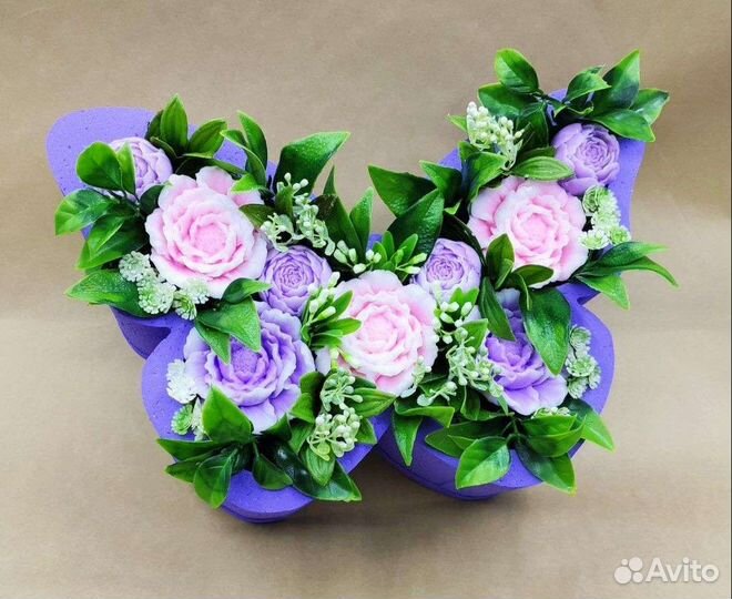 Букеты из мыла