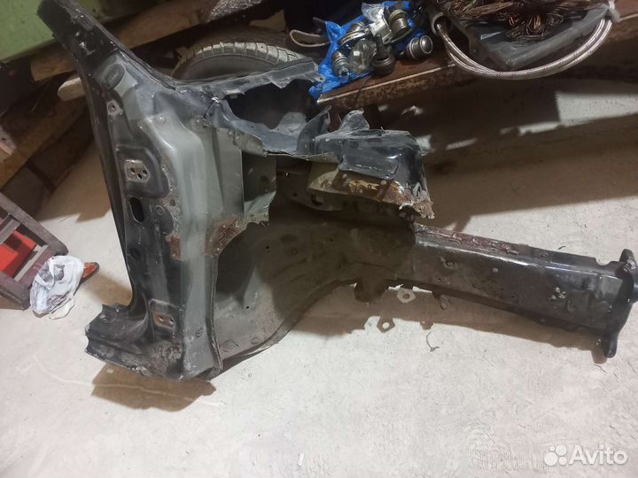 Правый лонжерон мазда 3 бк седан