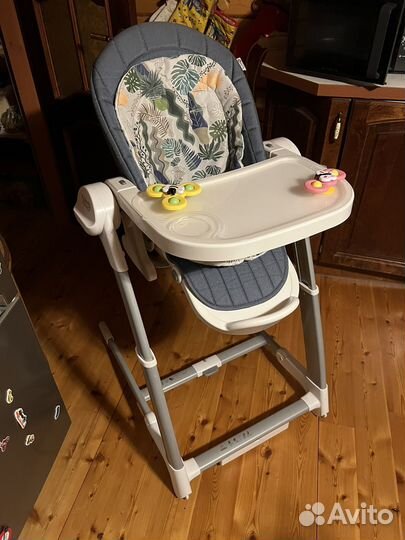 Стул для кормления с функцией электрокачелей 3 в 1