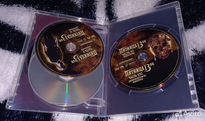 Пятница 13 (8 частей на 4 dvd)