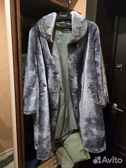 Шуба женская натуральная 54 56 размера