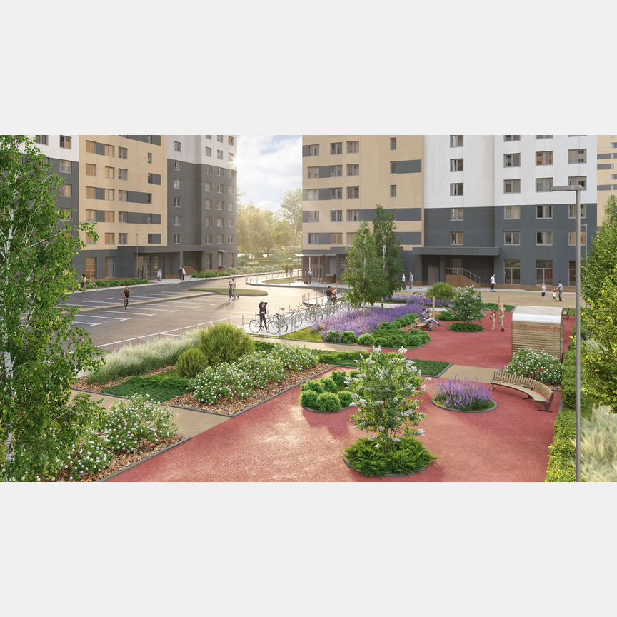 1-к. квартира, 30,6 м², 20/24 эт.