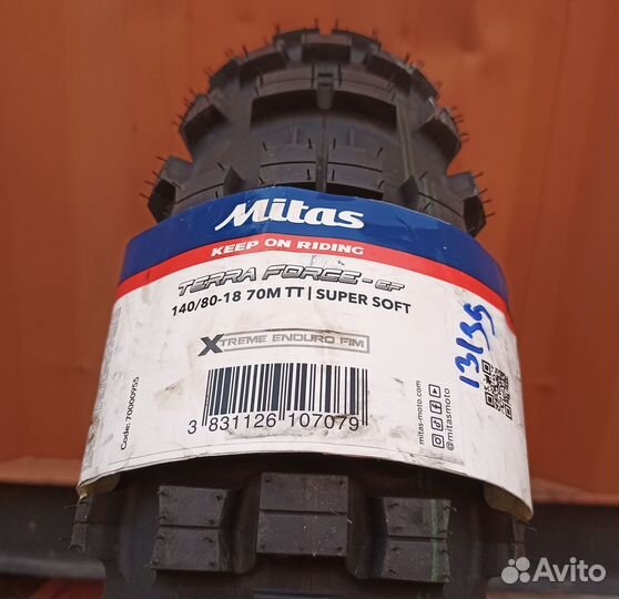 Mitas terraforce-EF 140/80-18 70M TT super soft