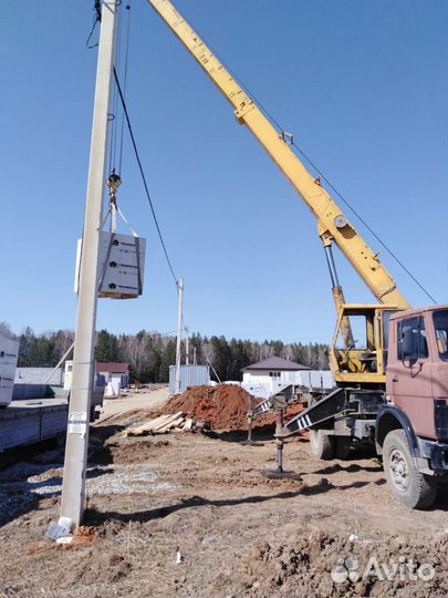 Аренда и услуги автокрана, 20 т, 21 м, с гуськом 7.5 м
