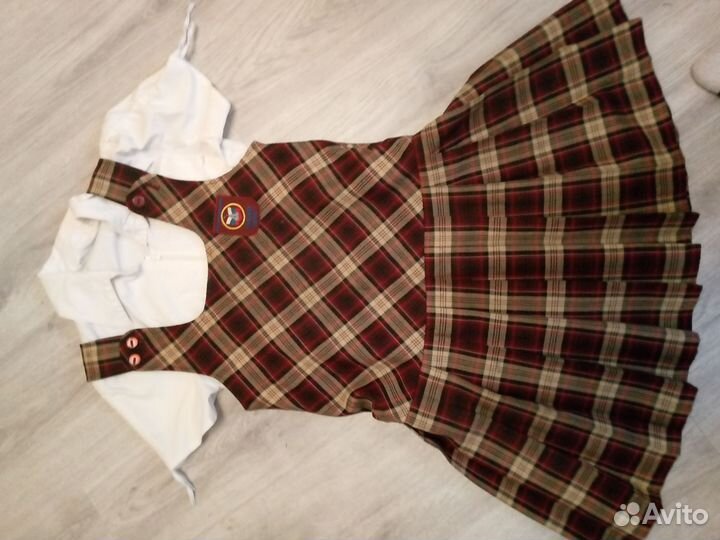 Школьный сарафан, юбка