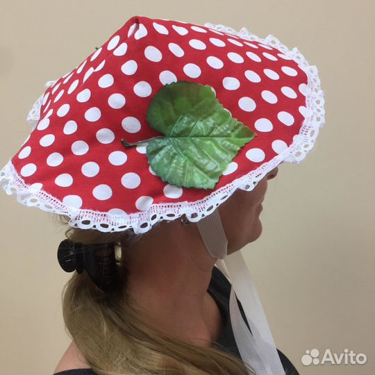 Мухомор. Аксессуар для костюма гриб