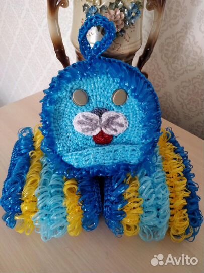 Мочалка ручной работы