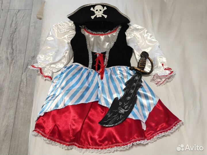 Костюм пиратки для девочки