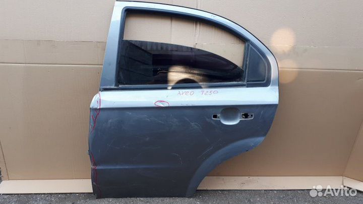 Дверь задняя левая Chevrolet Aveo T250 2008