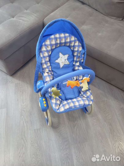 Шезлонг детский