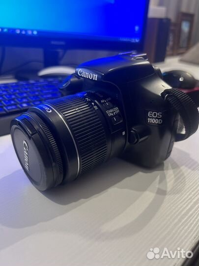 Зеркальный фотоаппарат canon eos 1100d