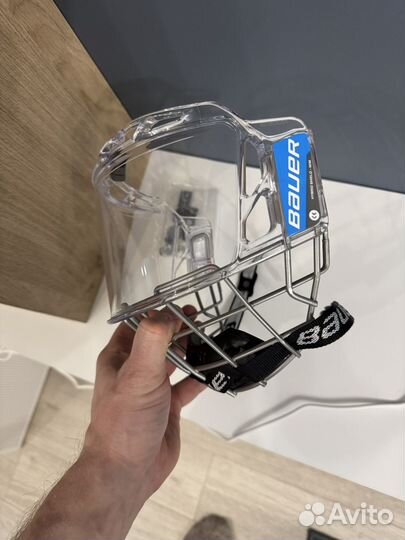 Визор с маской (решеткой) Bauer Hybrid shield