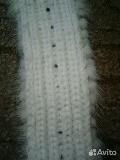 Повязка-челма на голову норковая