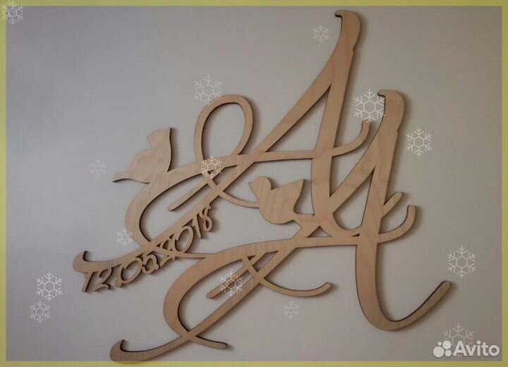 Монограмма на свадьбу (герб)