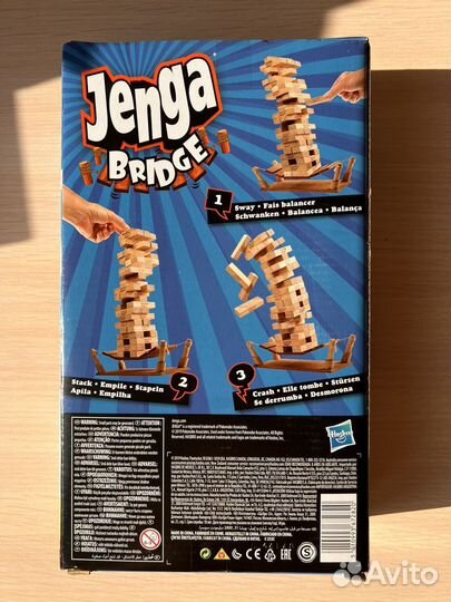 Настольные игры Jengo Bridge и Tower