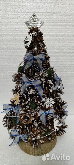 Елка. Поделка из природных материалов