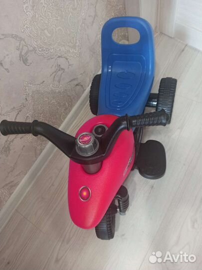 Детский электромобиль мотоцикл новый