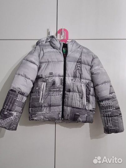 Куртка для девочки benetton 130 см