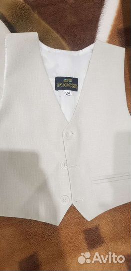 Костюм тройка для мальчика 1-3 года