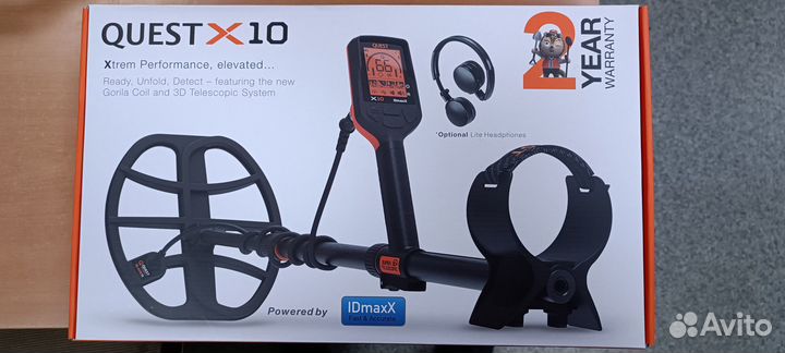 Металлодетектор Quest X10 IDmaxX