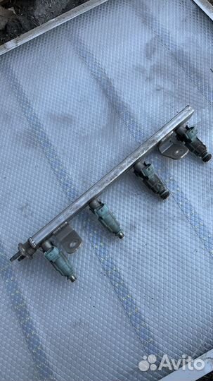 Hyundai Solaris Kia Rio g4fc форсунка рампа