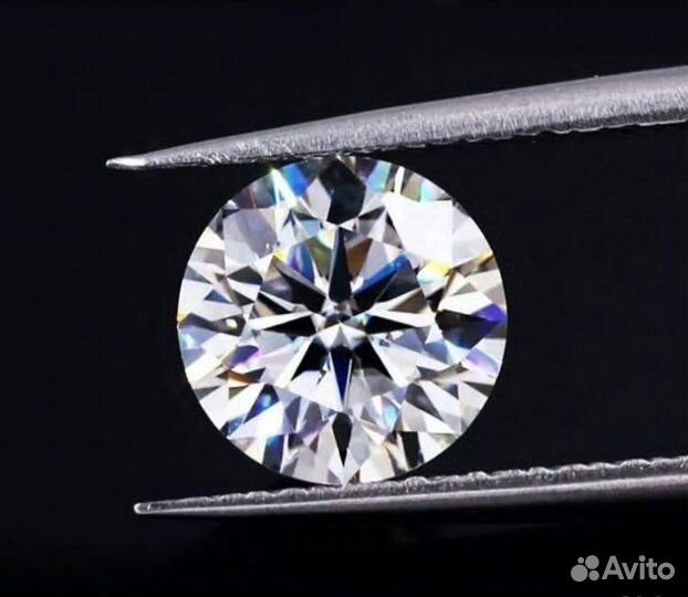 Бриллиант Круг CVD 1.51 ct D-VS1