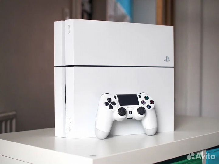 Ps4 1tb белая