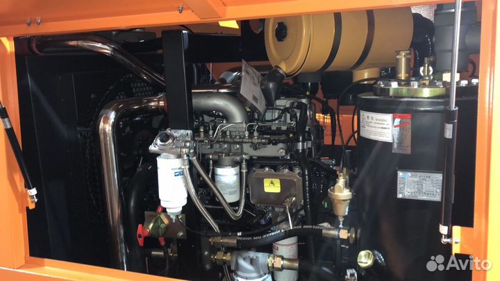 Винтовой дизельный компрессор 11,9 куб; 10 Бар