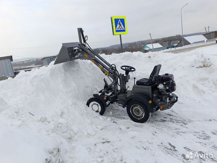 Мини-трактор с КУН, 2024