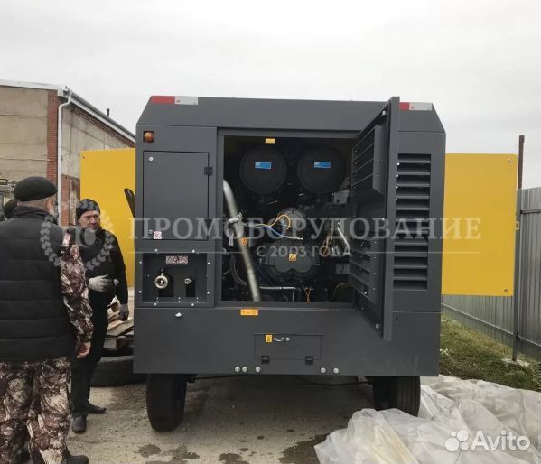 Компрессор передвижной Atlas Copco V900 на 25 Бар