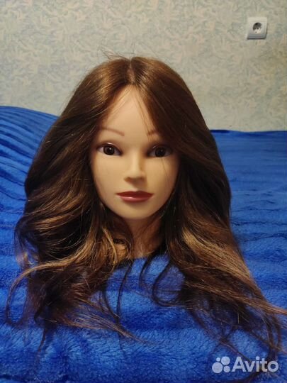 Манекен голова учебная для причесок