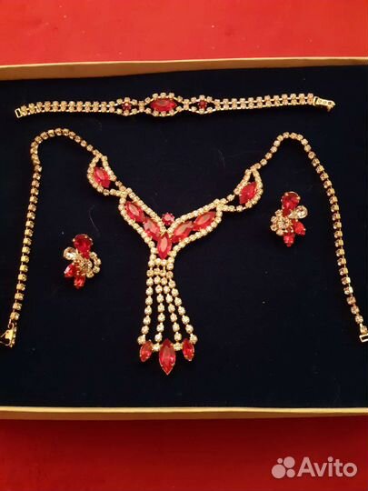 Колье ожерелье Чехия Яблонекс