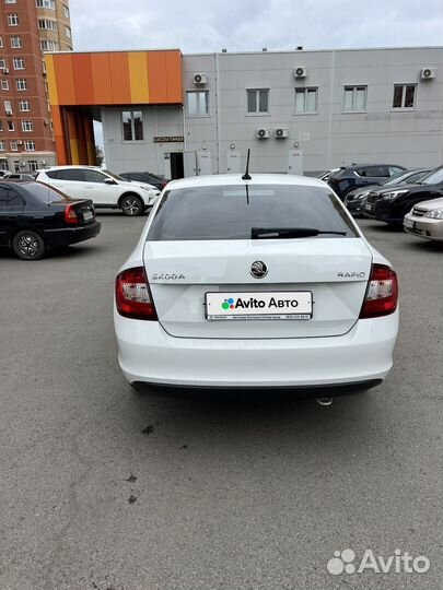 Skoda Rapid 1.6 МТ, 2019, 133 000 км