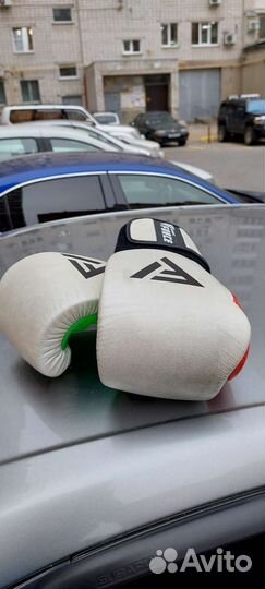 Боксерские перчатки и шлем